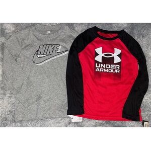 Boys Nike & Under Armour Shirts